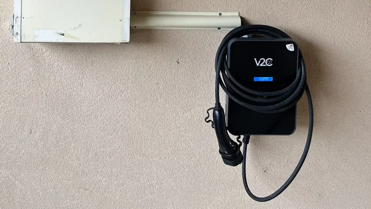 Borne de recharge IRVE à Chelles