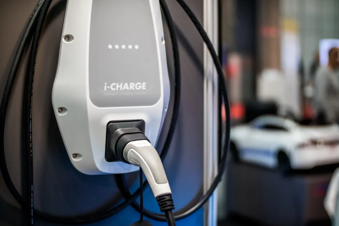 Borne de recharge IRVE à Chelles