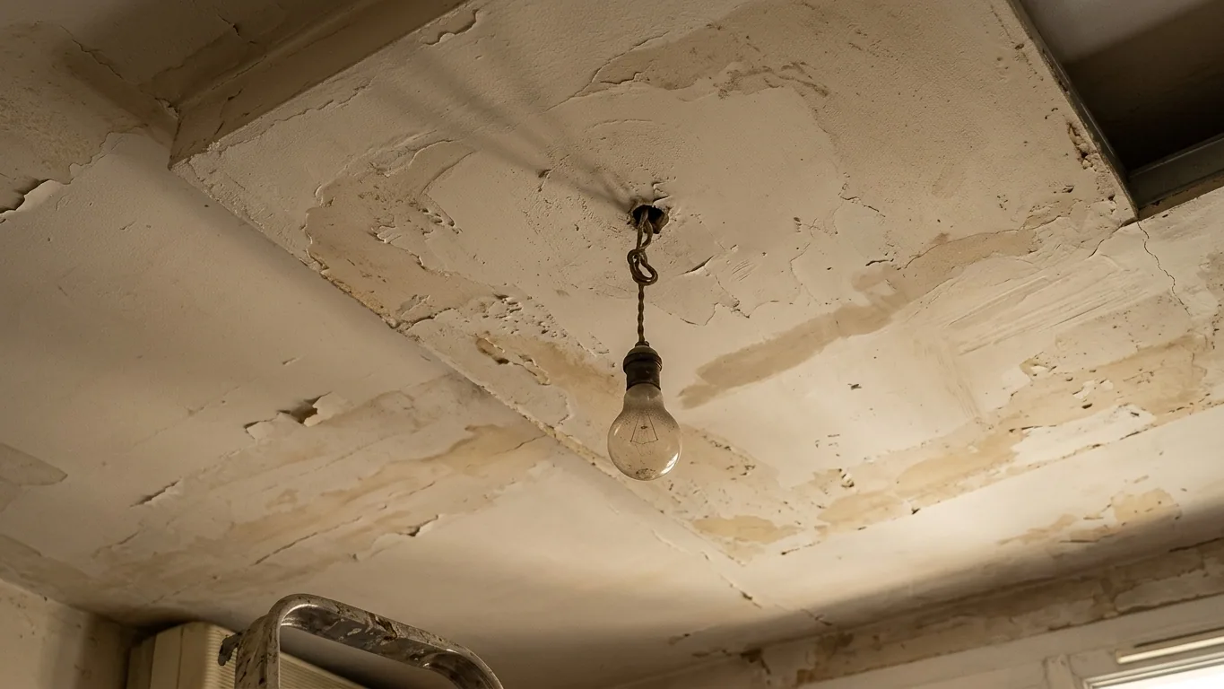 Éclairage LED et domotique à Chelles — avant (chantier 2)